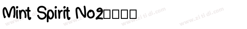 Mint Spirit No2字体转换